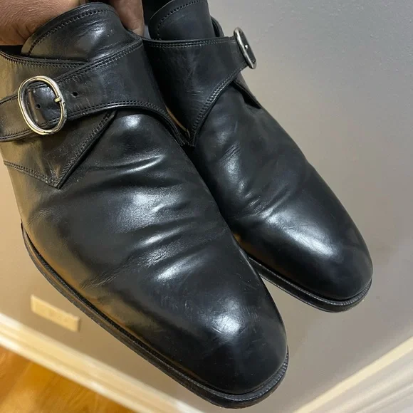 To Boot | Shoes | To Boot New York Black Singlemonk Strap  display picture 1